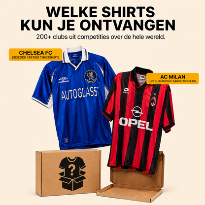 Retro Voetbalshirt Mystery Box