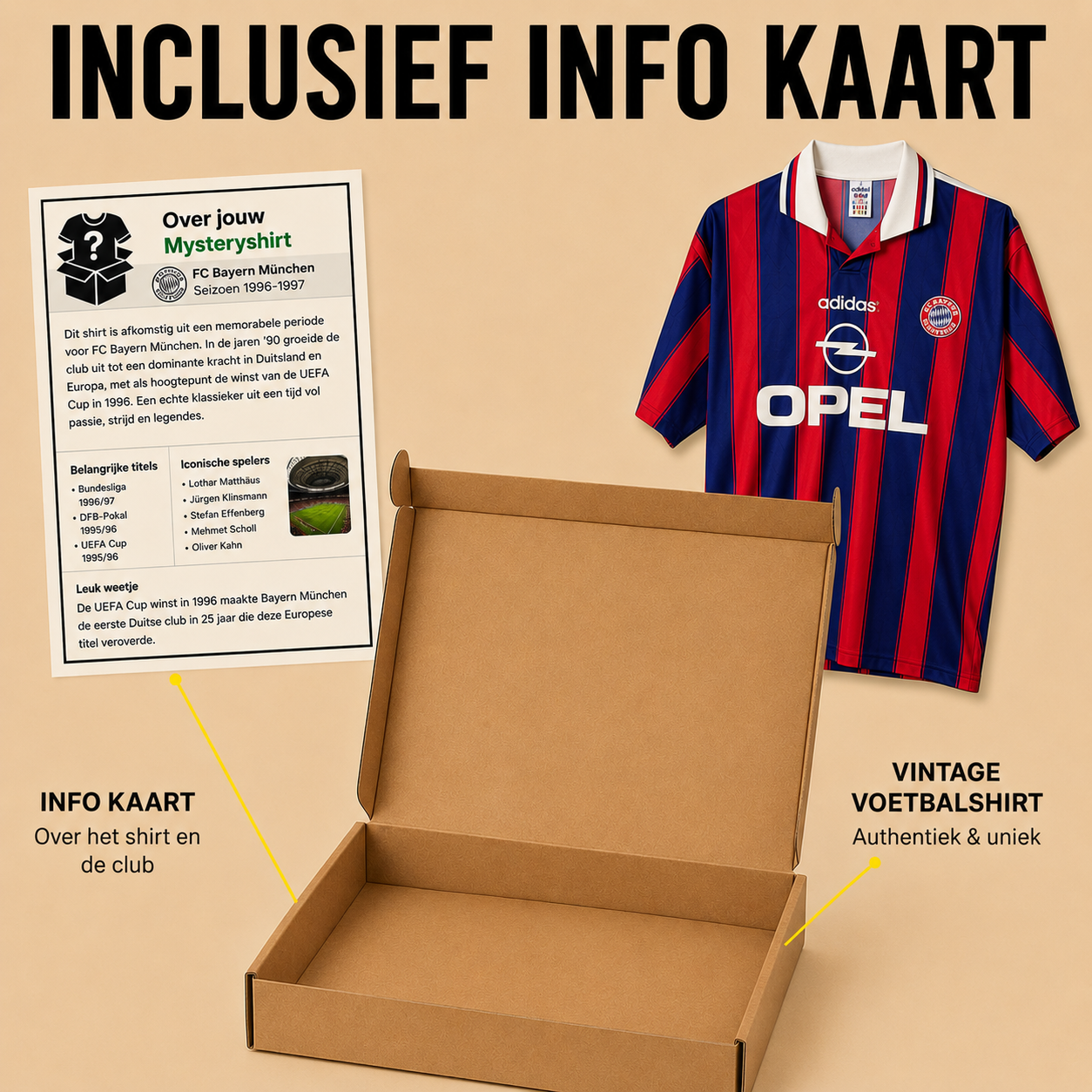 Retro Voetbalshirt Mystery Box